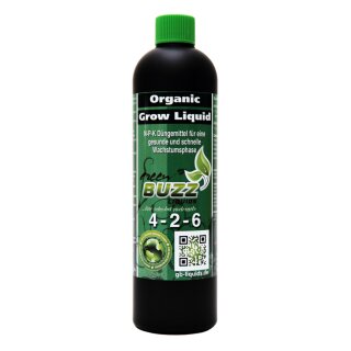 Green Buzz Nutrients Organic Grow Liquid 250ml