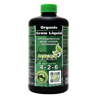 Green Buzz Nutrients Organic Grow Liquid 500ml